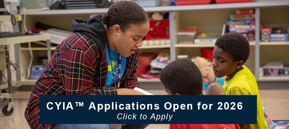 CYIA Applications OPen for 2026 Click to Apply